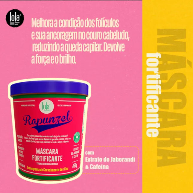 Rapunzel Máscara Fortificante 450g.