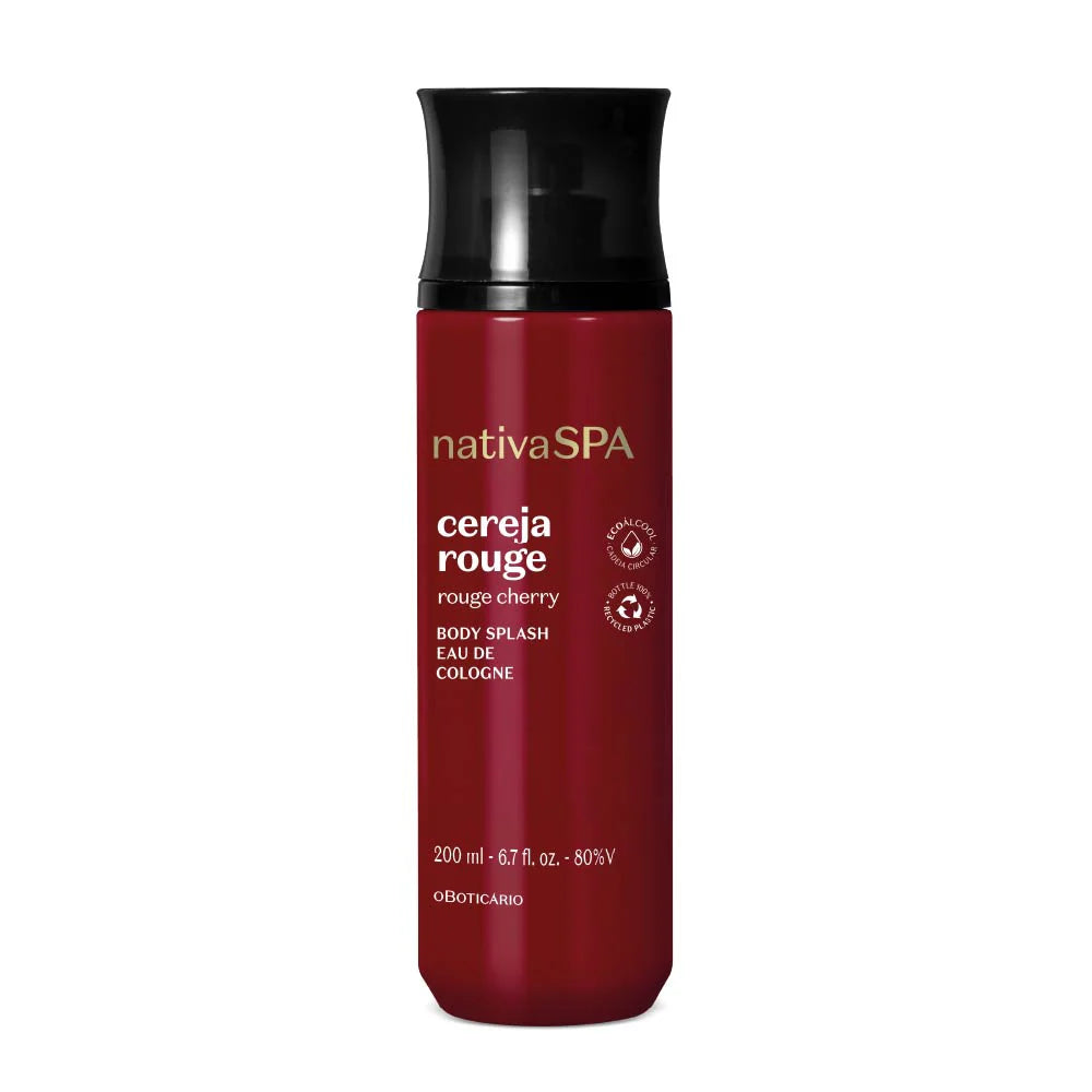 Body Splash Nativa Spa Cereja Rouge 200ml