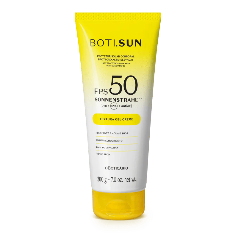 Boti.Sun Body Zonnebrandcrème Gel SPF50, 200g